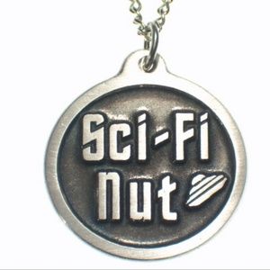 Sci-fi Novelty Pendent w Chain